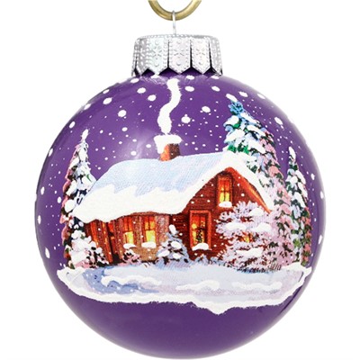 Шар 100мм Звездная ночь КУ-100-224141 - фото 62801138