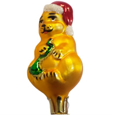 Елочное украшение Медвежонок на прищепке ПФУ-306 - фото 62801144