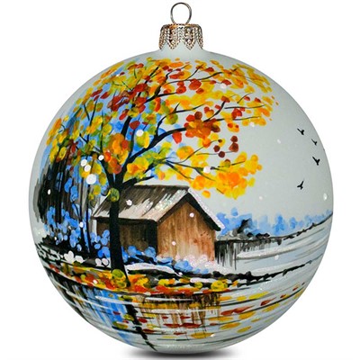 Шар 100 мм Баня у реки - фото 62801217