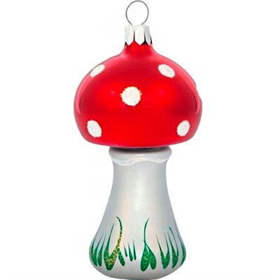 Елочное украшение "Мухомор" С22 - фото 62801237