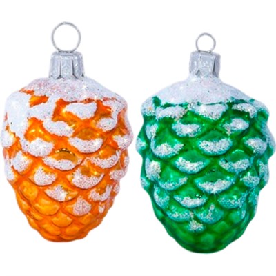 Елочное украшение "Шишка кедровая-2" С1662 - фото 62801242