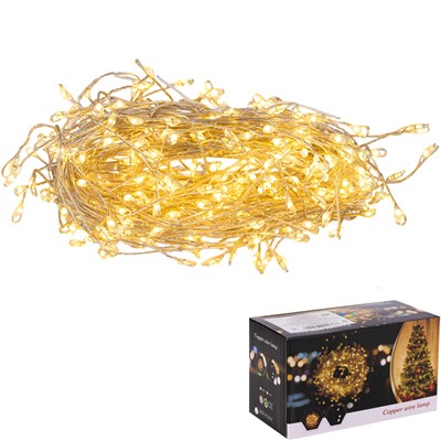 Электрическая гирлянда 10м 300 ламп FG240519066Q 8реж. - фото 62801350