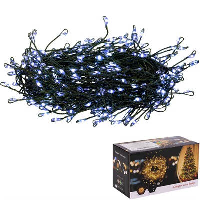 Электрическая гирлянда 10м 300 ламп FG240519067Q-3 8 реж. - фото 62801386