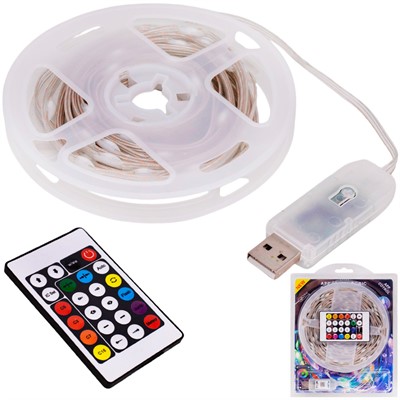 Электрическая гирлянда 20м 200 ламп FG240517046M USB, подкл к телефону - фото 62801428