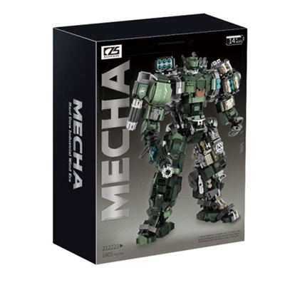 Конструктор 212223 Робот 1403 детали в коробке - фото 62801516