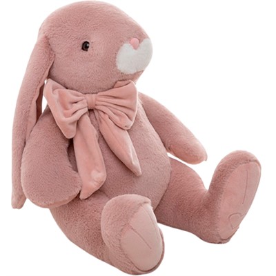 Кролик Банни 37см сидя, пудровый КБ/37/131-3 - фото 62801714