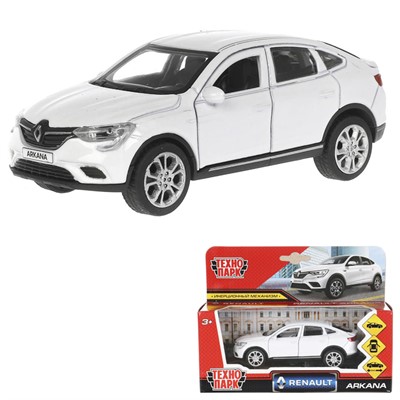 Модель ARKANA-12-WH RENAULT ARKANA белая Технопарк в коробке - фото 62801966