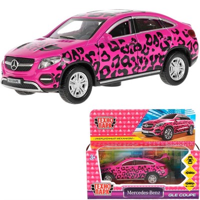 Модель GLECOUPE-12GRL-PIN MERCEDES-BENZ GLE COUPE ДЛЯ ДЕВОЧЕК Технопарк  в коробке - фото 62802005