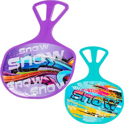 Санки ледянка №3 с наклейкой  V1 96609 /П-Е/25/ - фото 62802177