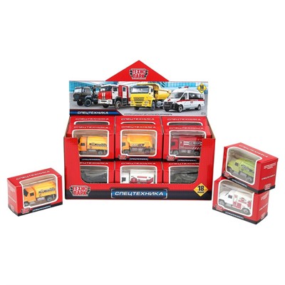 Модель 80531-H СПЕЦТЕХНИКА 7,5 см Технопарк в кор. - фото 62802709