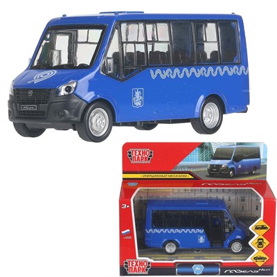 Модель NEXTCITI-15-MOS ГАЗЕЛЬ NEXT 14,5 см, двер, кузов, инер Технопарк в кор. - фото 62802718