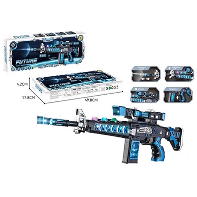 Автомат 829 на батарейках в коробке - фото 62803221