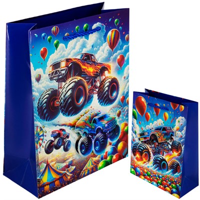 Пакет 18*23*8 см Машина 141V-1051 - фото 62803289