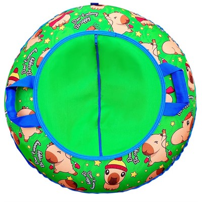 Тюбинг для катания 85 см Капибары с камерой 0.85-ОК-01-КПБ - фото 62803496