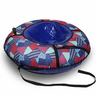 Тюбинг для катания 100см Пэчворк 1.0-ОК-ПЭЧ - фото 62803502