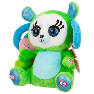 Игрушка на батарейках Монстрик Буффи 26 см весёлые песенки и фразы про монстриков IT110930 Girl's club - фото 62803606