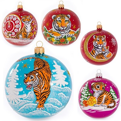 Шар 95мм Тигр С475 - фото 62803840