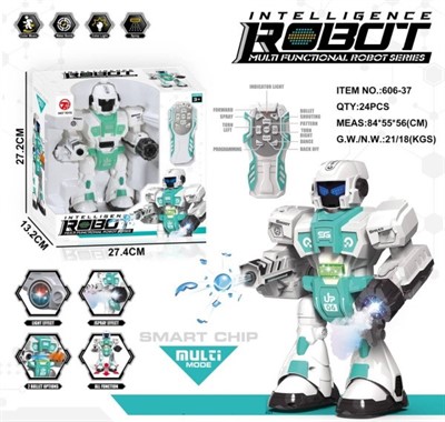 Робот на радиоуправлении 606-37 в кор. - фото 62804032