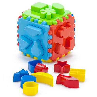 Логическая игрушка Куб большой 40-0010 /Каролина/ - фото 62804197