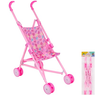 Коляска д/куклы Miss Kapriz MKT817-1A в пак. - фото 62804500