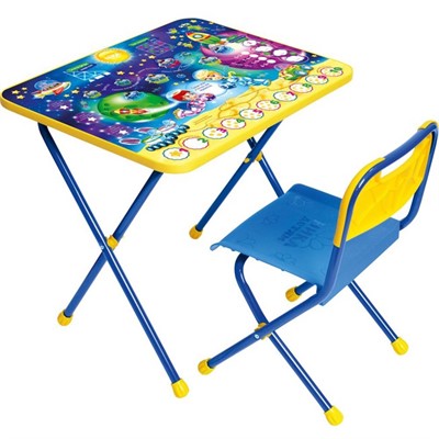 Набор мебели для детей КП/8 Познайка Математика в космосе /Ника/ - фото 62804575