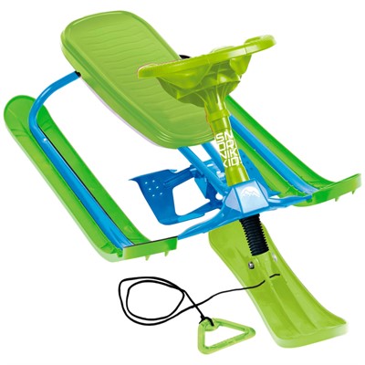 Снегокат Тимка спорт ТСП/ГЛ голубой/лимонный /Ника/ - фото 62804731