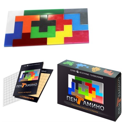 Настольная игра Пентамино головоломка 8058 - фото 62804868