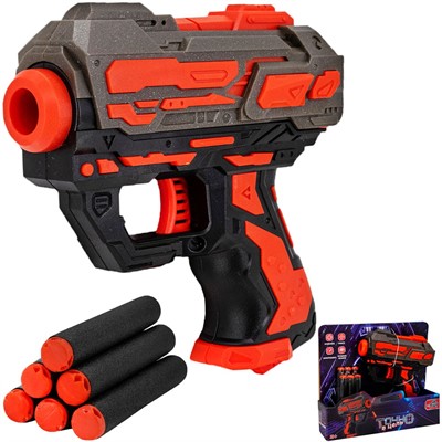 Пистолет 897YSFJ с безопасными пулями в коробке - фото 62804920