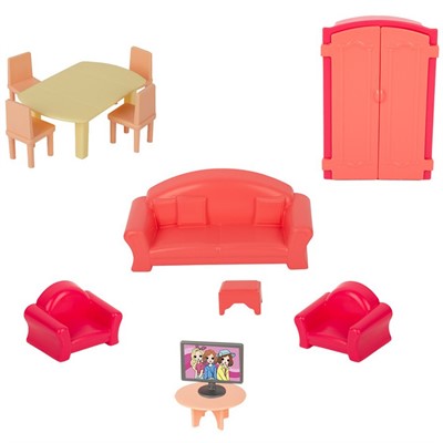 Набор мебели для кукол "Гостиная" У365 - фото 62804970