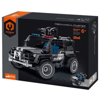 Конструктор 6810/FCJ0659772 Машина 391 дет. в коробке - фото 62805006