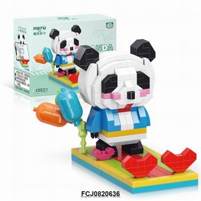 Конструктор MY93016 Панда 319 дет. в коробке - фото 62805040
