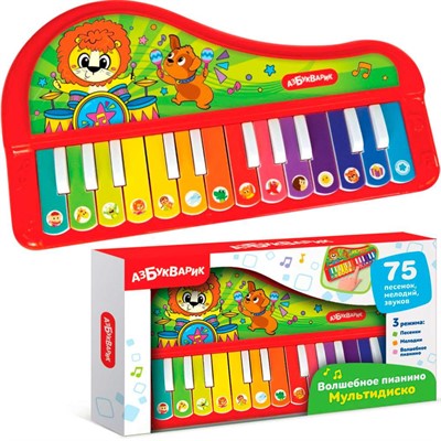Волшебное пианино 4630027295866 Мультидиско - фото 62805513