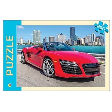 Пазл 260 Красный автомобиль П260-0562 - фото 62805629