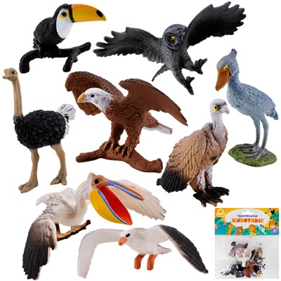 Набор птиц Levatoys MK2209-11 в пак. - фото 62806223