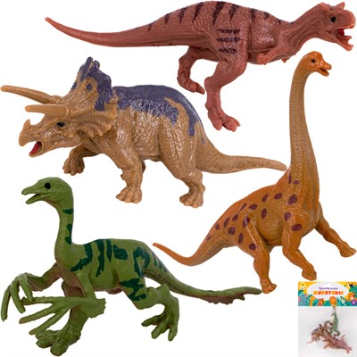 Набор Динозавров Levatoys MK2023C в пак. - фото 62806233