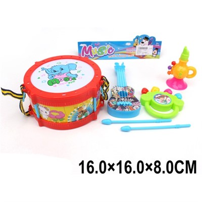 Набор музыкальных инструментов 1798-5 в пак. - фото 62806255