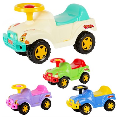 Автомобиль Каталка У431 цвет в ассортименте /звук /1/ - фото 62806357