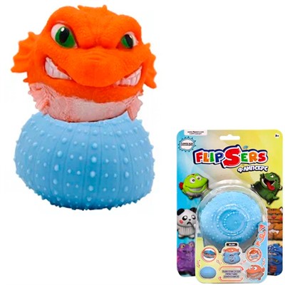 Игрушка Тянучка-вывернушка Flipsers/Флипсерс Акула 8 см 797286-1 - фото 62806478