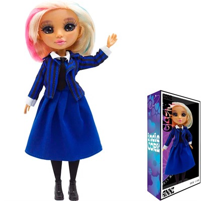 Кукла Glam Core Энни Indie Core в школьной форме 27см Funky Toys GC2511 - фото 62806484