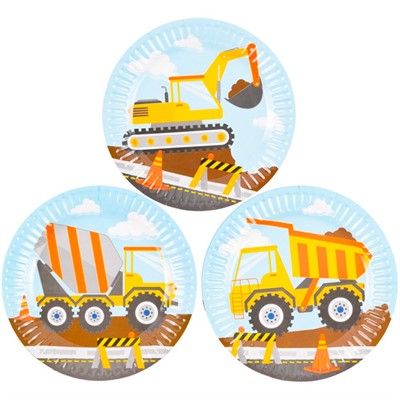 Тарелка С ДР Техника 17см 6шт 1502-6352 - фото 62806673