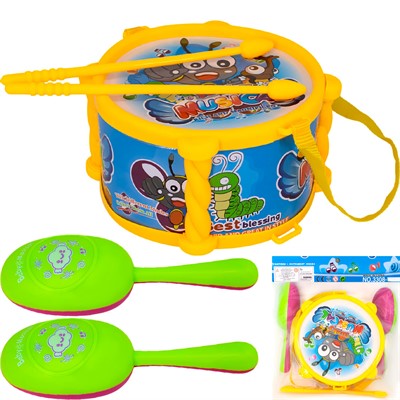 Набор музыкальных инструментов 3308-34 в пак. - фото 62806679