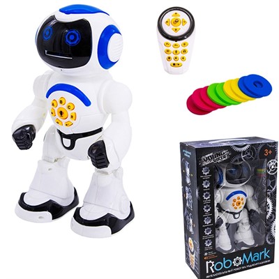 Робот на радиоуправлении Young Racer 1052AYS Robomark русский чип на батарейках - фото 62807028