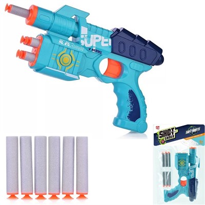 Пистолет пневматический JL-674 безопасные пули - фото 62807152