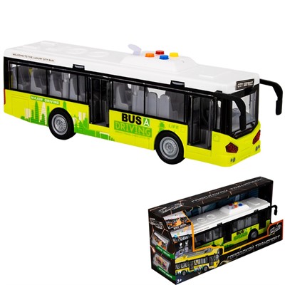 Автобус на батарейках Young Racer MK120 в кор. - фото 62807253