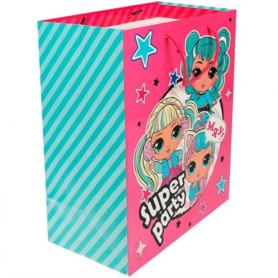 Пакет Чудо праздник 26*32*14 см PL-90410-LOM-CN /288/ - фото 62807280