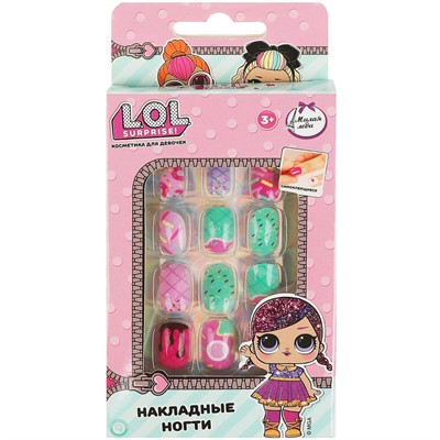 Накладные ногти ЛОЛ МИЛАЯ ЛЕДИ 113089-LOL-ML - фото 62807503