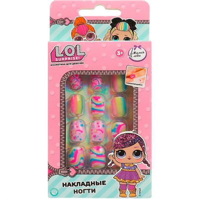 Накладные ногти ЛОЛ МИЛАЯ ЛЕДИ 113088-LOL-ML - фото 62807539