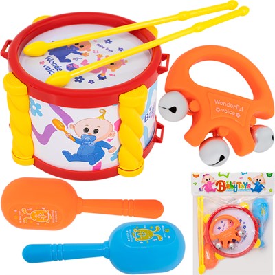 Набор музыкальных инструментов 8828-2 в пак. - фото 62807650