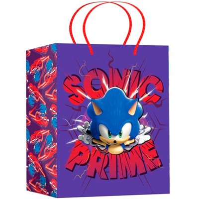 Пакет Чудо праздник матовый Sonic Соник xl 33,5*45*15 см PXL-117647-SN - фото 62807672