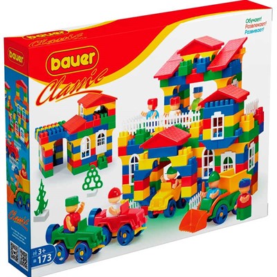 Конструктор Bauer CLM00053 "Классик" 173 детали - фото 62807688
